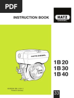 Manual Hatz 1B20-30-40 E