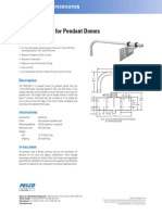 SP02-025 Parapet Mount For Pendant Domes: Special Product Specification