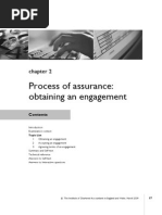 Process of Assurance: Obtaining An Engagement: Topic List