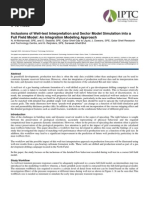 IPTC 14008 Inclusions of Well-Test Interpretation and Sector Model Simulation Into A Full Field Model: An Integration Modeling Approach