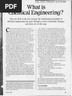 What Is Chemical Engineering