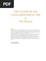 The Causes of The Falklands War of 1982