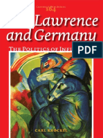 Carl Krockel D.H. Lawrence and D.H. Lawrence and GermanyGermany - The Politics of Influence (Costerus NS 164) 2007