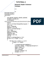 Columnar Transposition Cipher