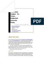 Someone Comes To Town Someone Leaves Town by Cory Doctorow