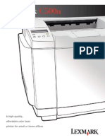 Lexmark C500n Spec PDF