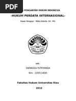 Resume Hukum Perdata Internasional