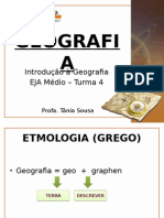 Aula 1 - Introdução À Geografia