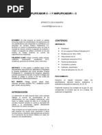 Informe Ieee Amplificador Operacional