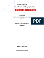 Sistema de Suspensión Resumen Exposición Universitario