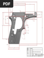 Beretta 21a Frame (Overall Size Dims)