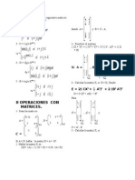 Matrices Ejercicios