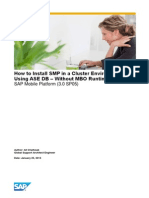 How To Install and Configure SMP in A Cluster Env 3.x With SP05 - Final