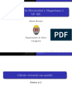 Cálculo Vectorial Con Matlab