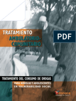 CONACE - (2005) Tratamiento Ambulatorio-Comunitario para Niños y Adolescentes en Vulnerabilidad Social