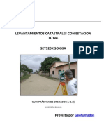 Levantamiento Catastral Con Estacion Total