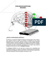 RESUMEN DEL TEMA: Inteligencia Artificial.