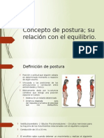 Postura y Su Relación Con El Equilibrio.