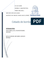 Cebado de Bombas