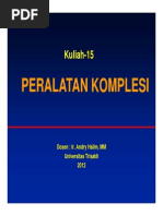 Kuliah 15 Peralatan Komplesi AH