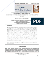 Ajrbf:: Performance Evaluation of Scheduled Commercial Banks in India-A Comparative Study