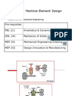 Machine Elements Design