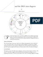 Australia and The 2015 Aries Ingress