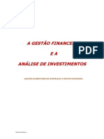 Introducao A Gestao Financeira