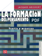 Boisvert - La Formacion Del Pensamiento Critico, Teoria y Practica