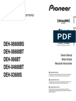 DEH-X4600BT OwnersManual062113 PDF