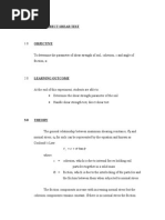 Direct Shear Test Reprt