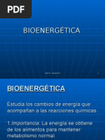 Bioenergética