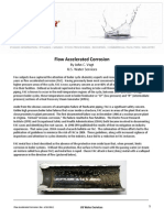 Flow Accelerated Corrosion