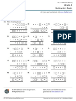 Grade5 Subtraction Basic PDF