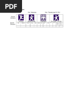 Badminton Lesson Plan - April 10