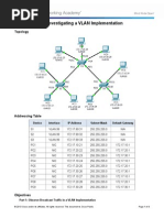 3.1.2.7 Packet Tracer - Investigating A VLAN Implementation Instructions123