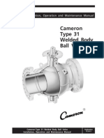 Welded Body Ball Valve