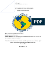 Projeto Cidadania e Valores