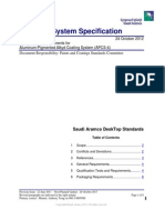 Materials System Specification