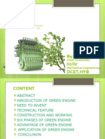 Green Engine PPT 2