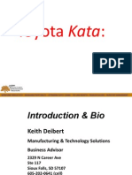 Toyota Kata Presentation From Keith Deibert