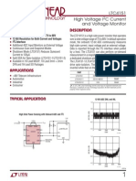 LTC4151 I2C Current and Voltage Monitor