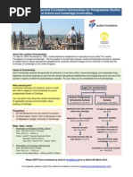 Jardine Foundation and UI Scheme Presentation Flyer