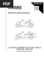 Golf-Electrico-Sp Manual de Partes Carritos de Golf