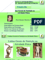 Aula 01 Introdução Á Nutrição em Atividade Física PDF