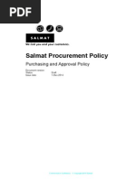 Procurement Policy Manual