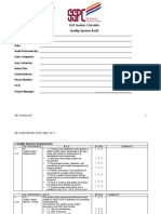 Audit Question Sample