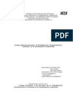 Ensayo Sobre Los Procesos de Triangulación Categorización y Confianza en La Investigación Cualitativa1