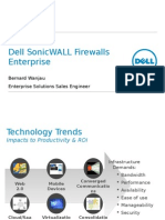 Dell SonicWall Firewall Enterprise Customer Technical Presentation