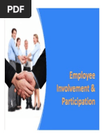 Employee Involvement and Participation